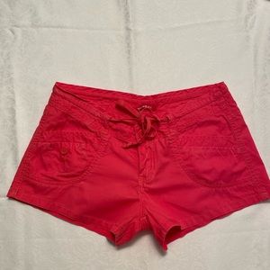 UNIONBAY Junior Low-Rise Zipped 100% Cotton Shorts